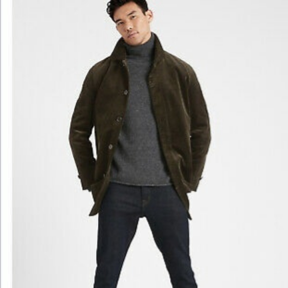NWT - Banana Republic Heritage-Line Corduroy Carcoat